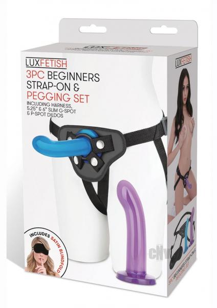 Lux F Beginners Strap On/Pegging Set