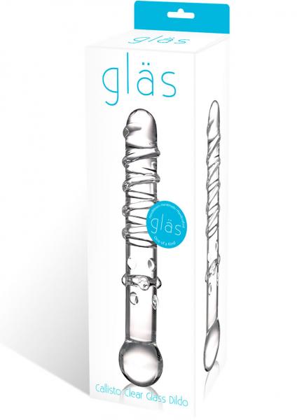 Glas Callisto Clear Glass Dildo