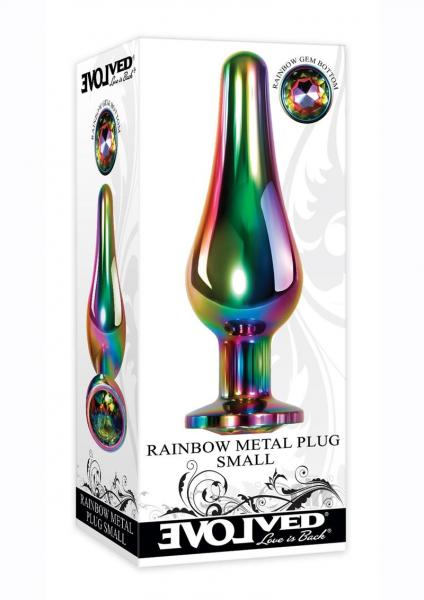Rainbow Metal Plug Small