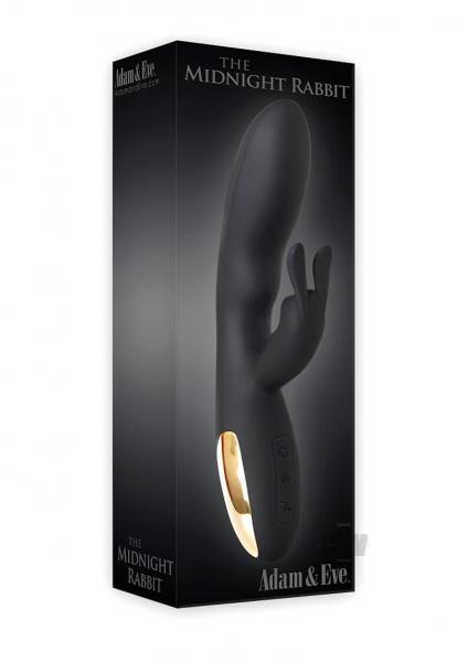 The Midnight Rabbit Vibrator Black