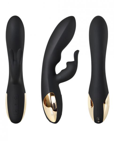 The Midnight Rabbit Vibrator Black