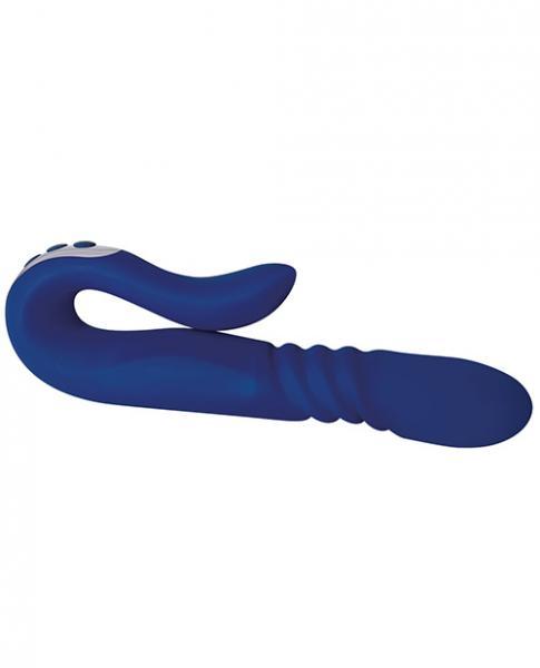 Eve`s Deluxe Thruster Blue Rabbit Style Vibrator
