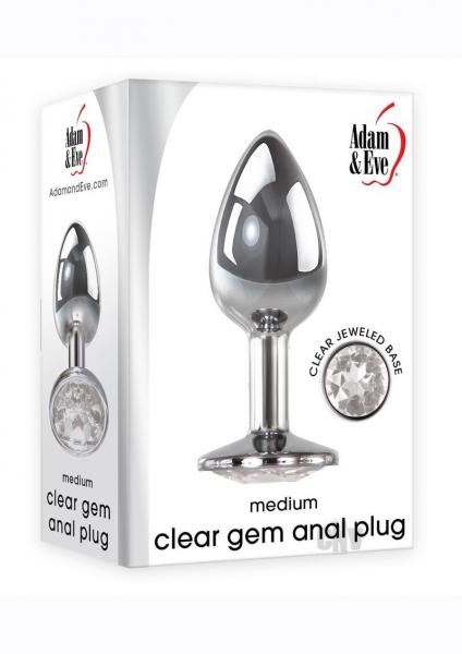 Aande Clear Gem Anal Plug Medium