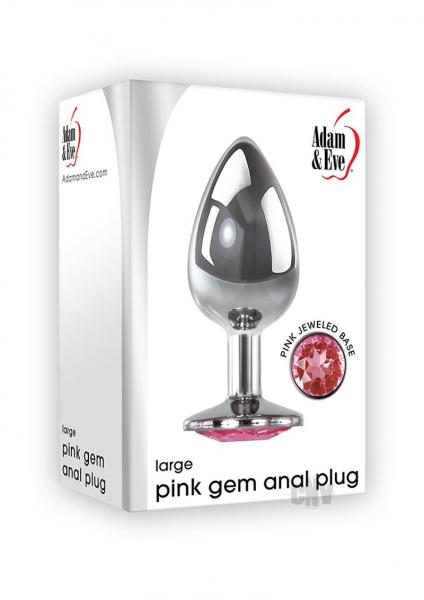 Aande Pink Gem Anal Plug Large
