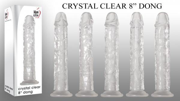 Crystal Clear 8 Inches Dong