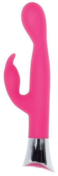 Silicone G Bunny Slim Pink Vibrator