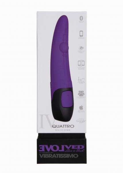 Quattro G Spot Purple Vibrator