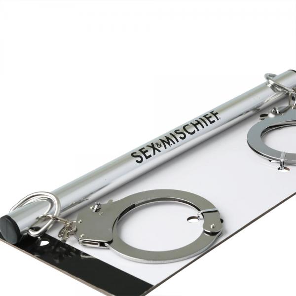 Sex And Mischief Spreader Bar With Metal Cuffs