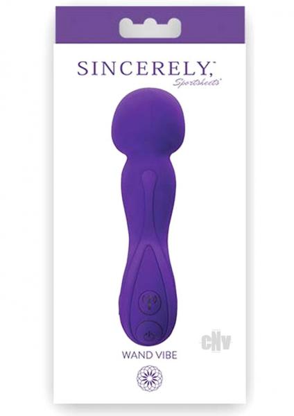 Sincerely Wand Vibe Purple