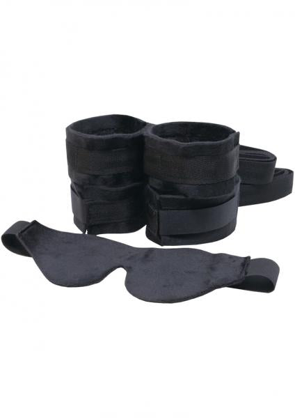 Sex And Mischief Our First Bondage Kit Black