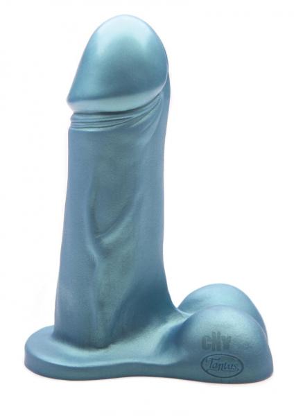 Hero Super Soft Peacock Blue Dildo
