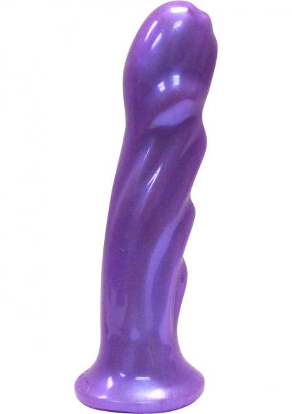 Goddess Silicone Vibrator 6.25 Inch Purple Haze