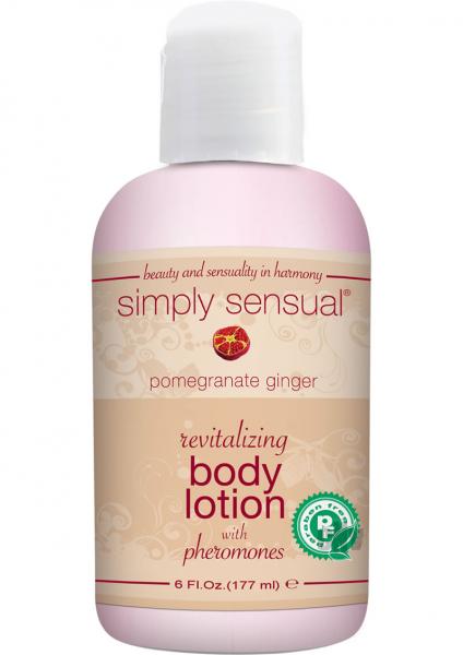 Simply Sensual Body Lotion Pomegranate Ginger 6oz