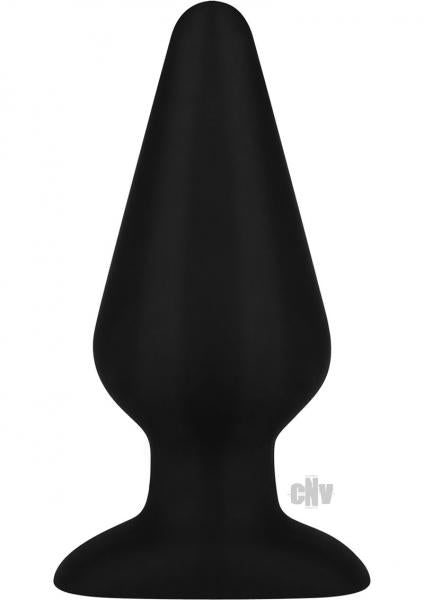 Hustler Anal Silicone Butt Plug 6 Inches Black