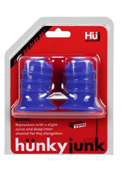 Hunkyjunk Elong Nipsuckers Cobalt (Net)