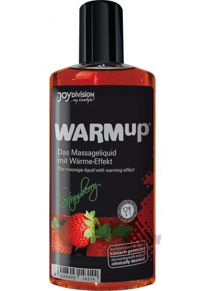 Warmup Flavored Massage Oil Strawberry 5.07oz