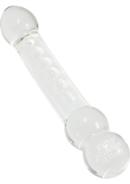 Fifty Shades Of Grey Drive Me Crazy Glass Massage Wand