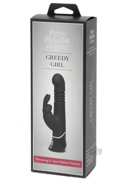 Fifty Shades Of Grey Greedy Girl Thrusting G Spot Rabbit Vibrator