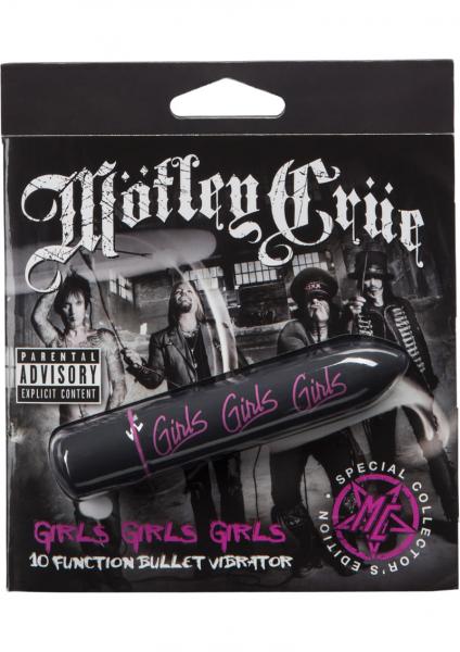 Motley Crue Girls Girls Girls 10 Function Bullet Vibrator