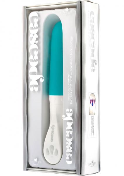 Cascade Flow Self Lubricating Silicone Vibe Blue