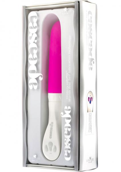 Cascade Flow Self Lubricating Silicone Vibe Pink