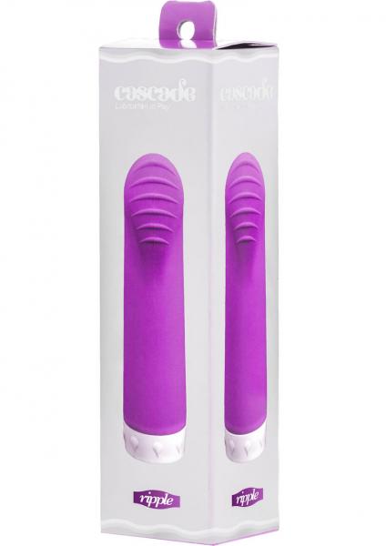 Cascade Ripple Silicone Sleeve Accessory Purple
