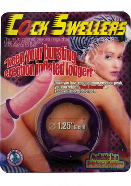 Cock Swellers Beaded Ring Purple