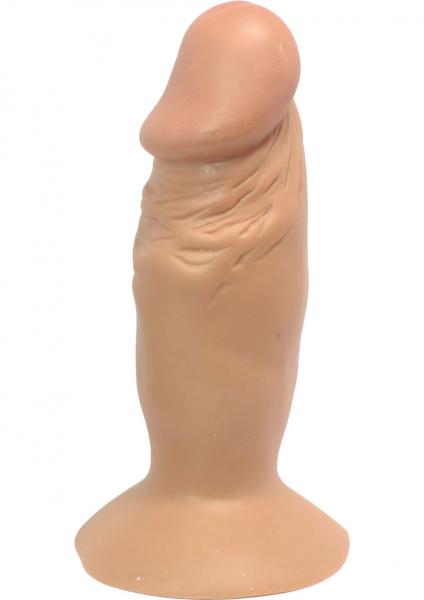 Mini Shiny Shank Larissa The Pleasure Plunging Penis 5 Inch Flesh