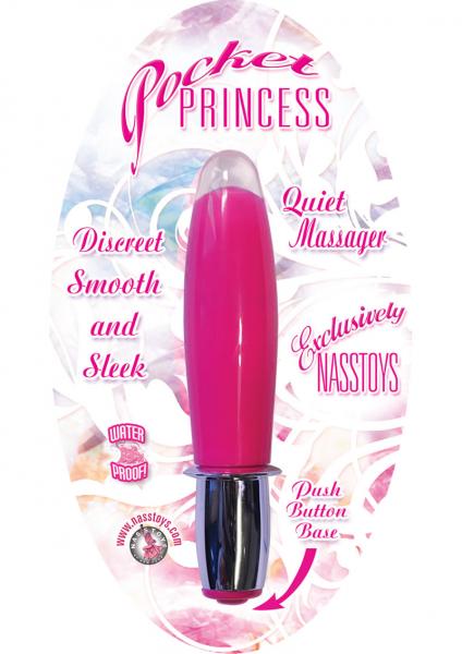 Pocket Princess Discreet Massager Waterproof Pink