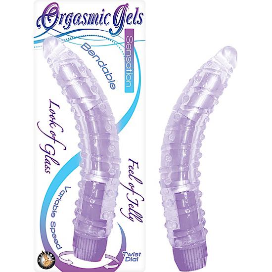 Orgasmic Gels Sensation Purple Vibrator