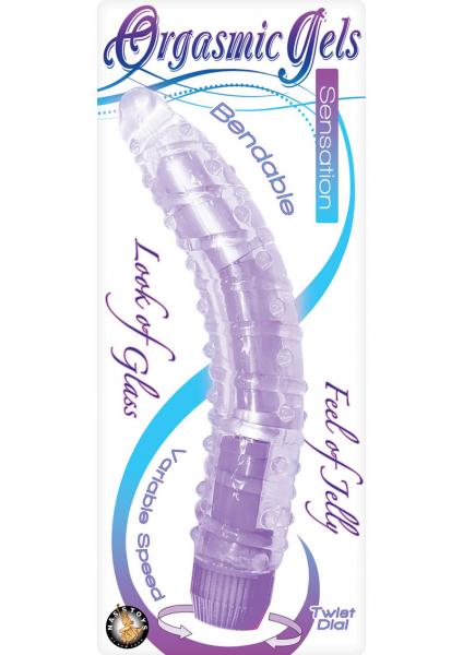 Orgasmic Gels Sensation Purple Vibrator