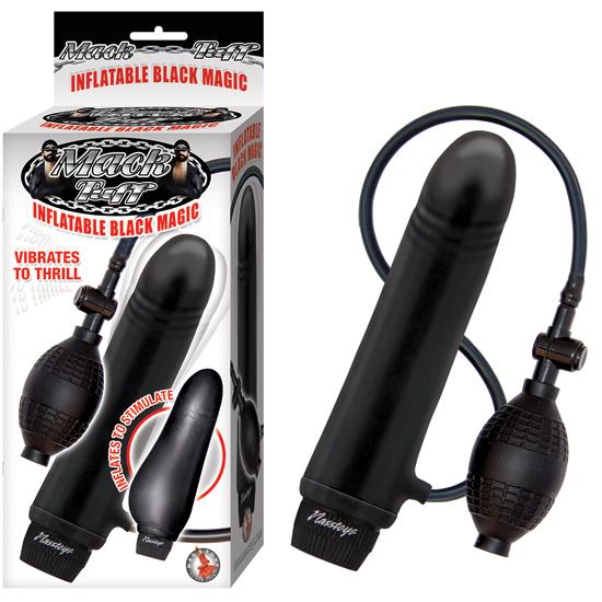 Mack Tuff Inflatable Black Magic Vibrator