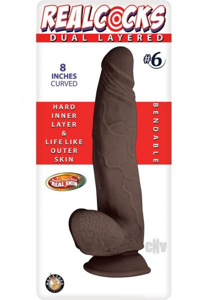 Realcocks Dual Layered 06 Dark Brown