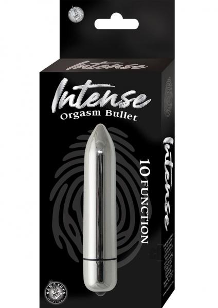 Intense Orgasm Bullet Vibrator Silver