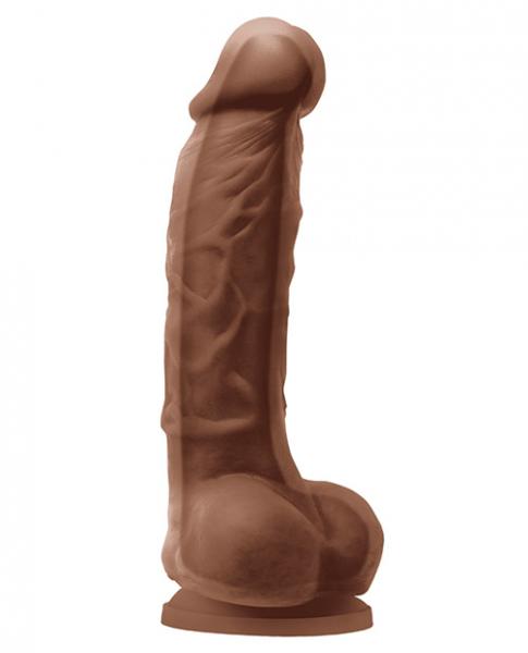 Colours Dual Density 5in Dildo Brown
