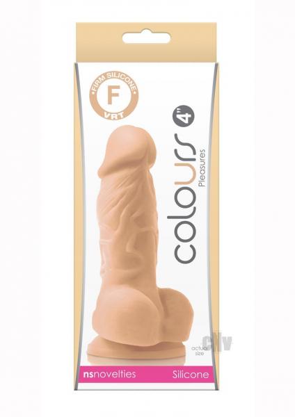 Colours Pleasures 4 Inches Dildo Beige