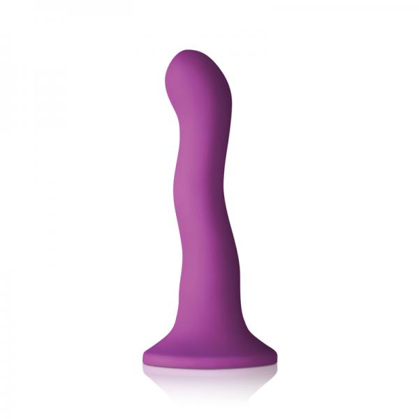 Colours Wave 6 Inches Dildo Purple