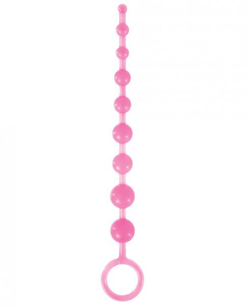 Firefly Pleasure Beads Pink Glow In The Dark