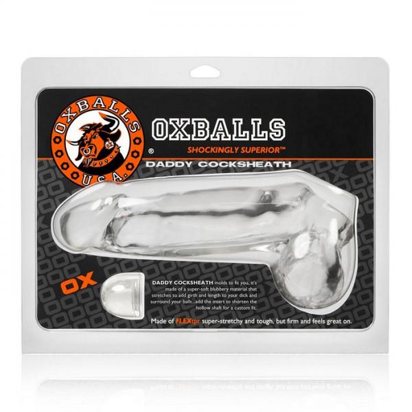 Daddy Cocksheath With Balls Oxballs Clear
