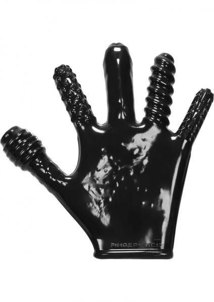 Finger F*Ck Textured Glove Oxballs Black
