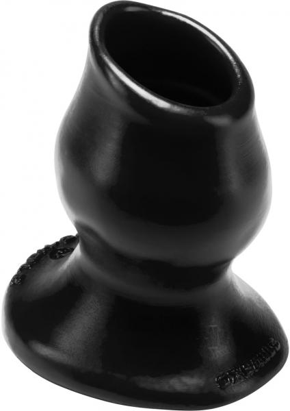 Oxballs Pighole 3, Hollow Plug, Large, Black