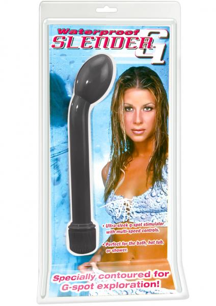 Slender G Spot Waterproof Purple Vibrator