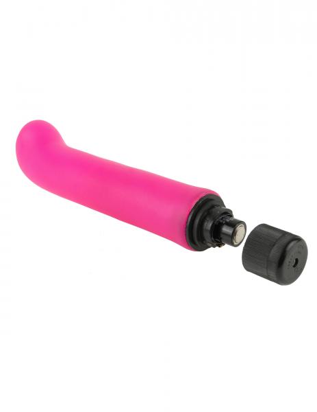 Neon Xl G Spot Softees Pink Vibrator