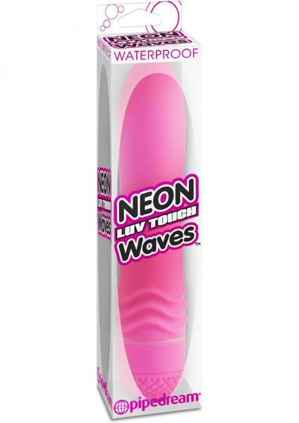 Neon Luv Touch Waves Vibrator Pink