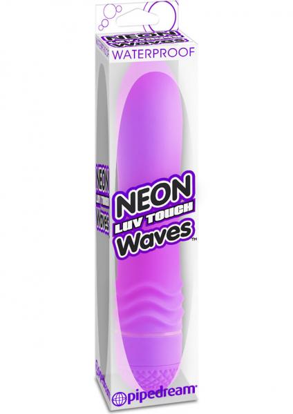 Neon Luv Touch Waves Vibrator Purple