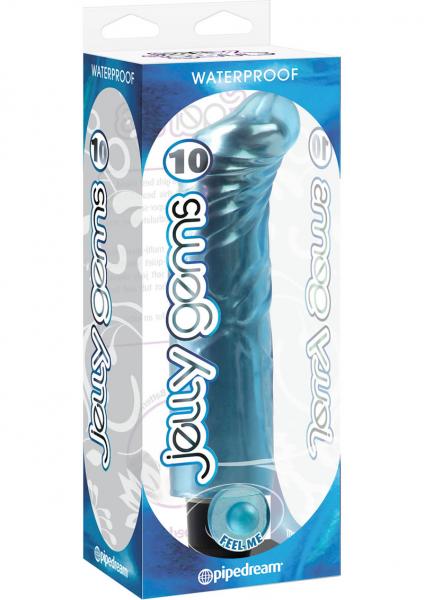 Jelly Gems #10 Blue Vibrator