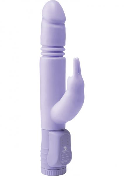 Bouncin Bunny Thrusting Vibrator Purple