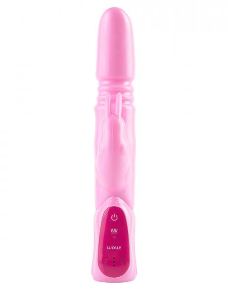 Wow Triple Ecstacy Silicone Thruster Pink