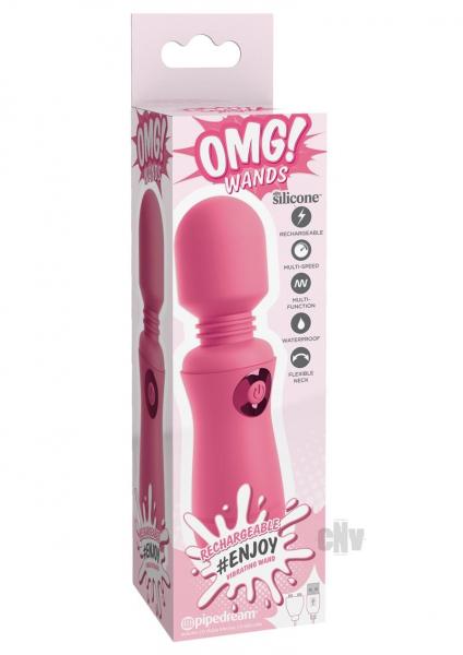 Omg! Wands #Enjoy Rechargeable Wand Pink