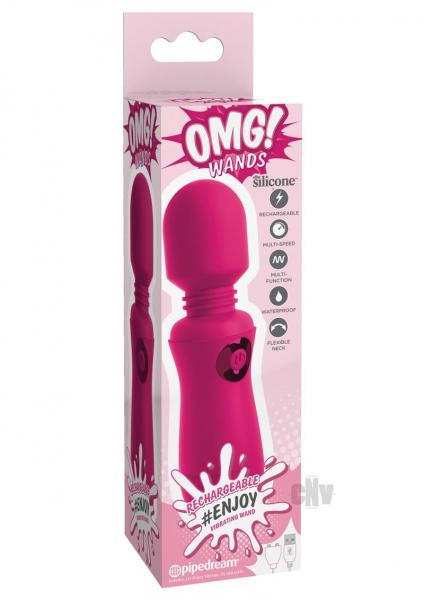 Omg! Wands #Enjoy Rechargeable Wand Fuchsia